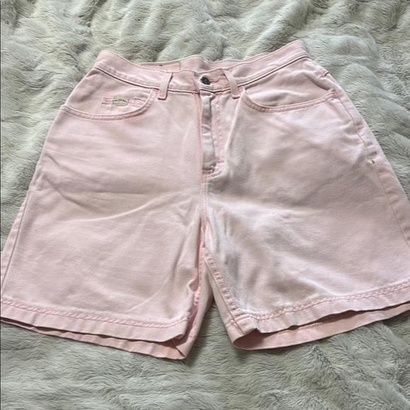 Riders Pastel Pink Jean Shorts - Picture 1 of 5